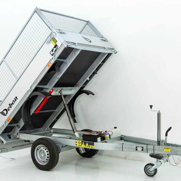 Debon Heckkipper 150x250cm 1,3t|E-Pumpe|Gitter 60cm